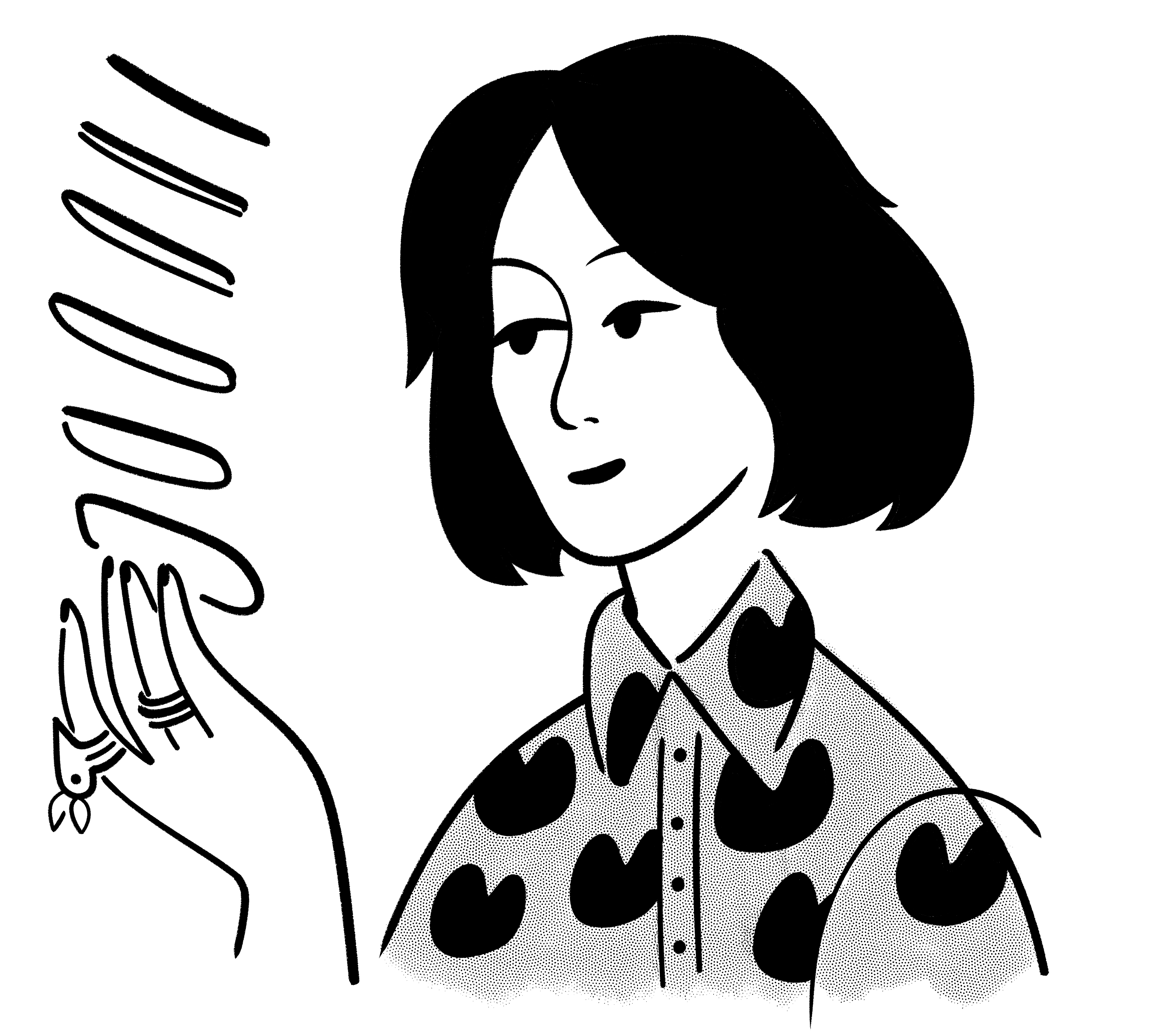 An illustration of May-Li Khoe.