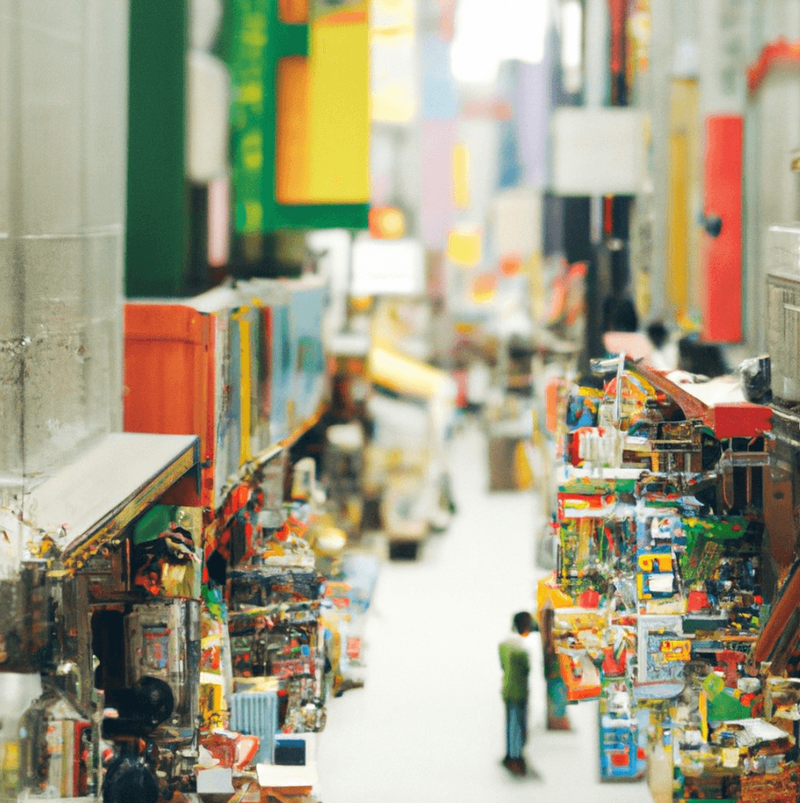 Arte DALL-E de Simon: «Tokio mini»