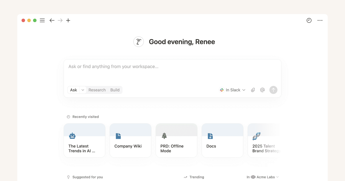 エンタープライズサーチで答えを見つけて、レポートを作成する