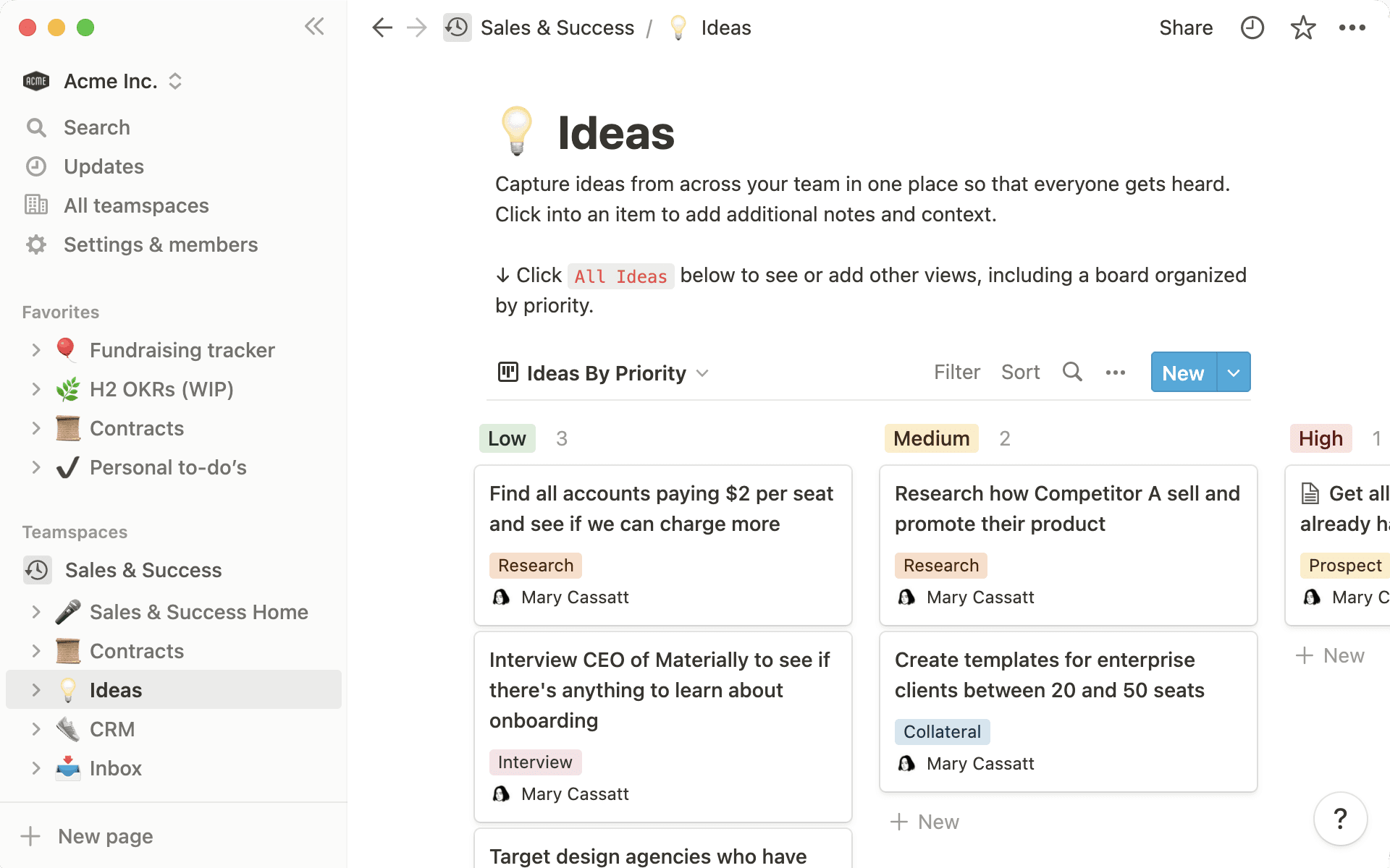 サイドバー構造のヒーロー画像