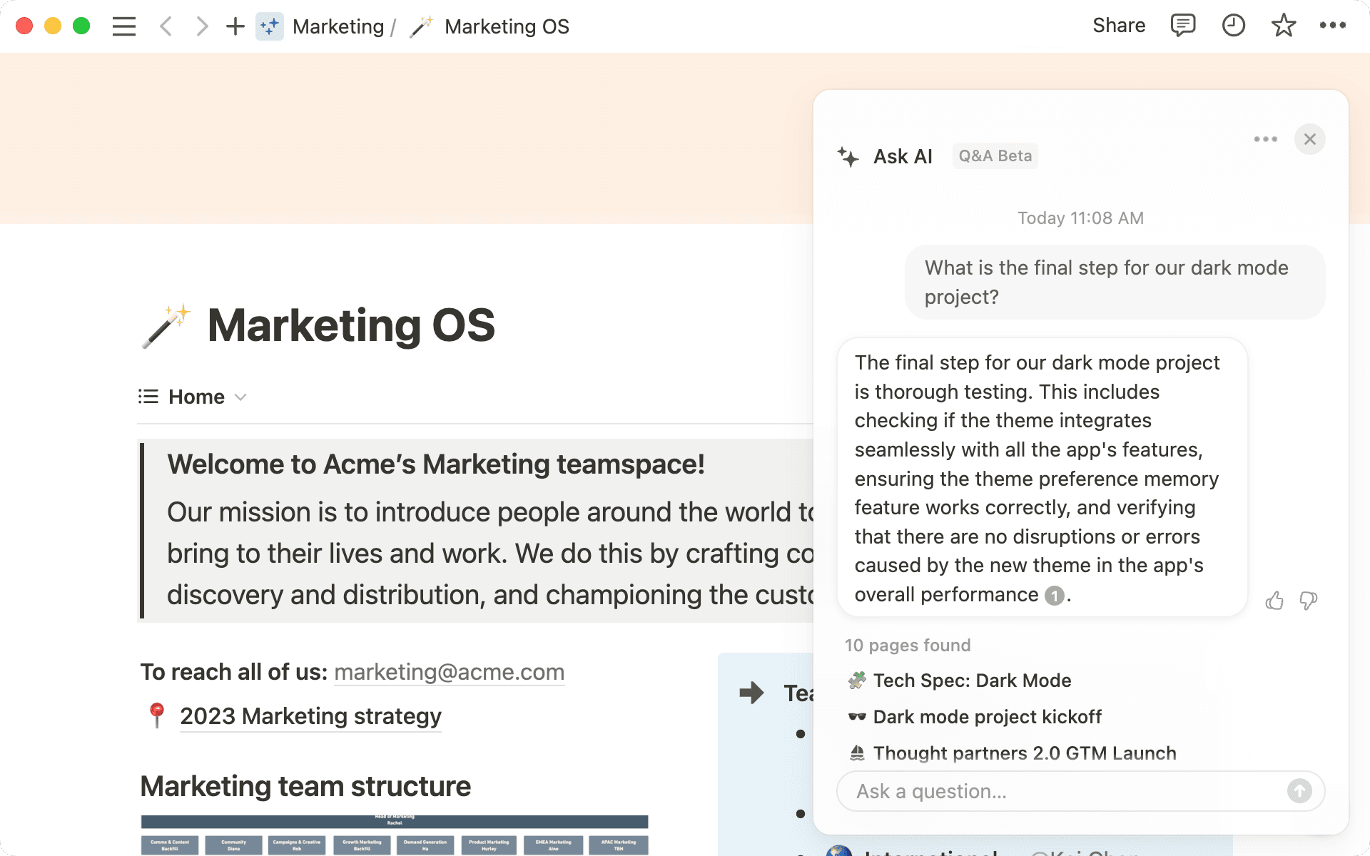 Q&Aが回答を見つける仕組み - hero